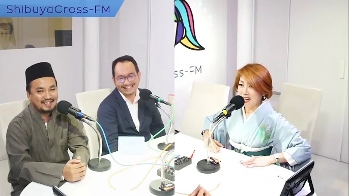Shibuya Cross FM studio, Tokyo